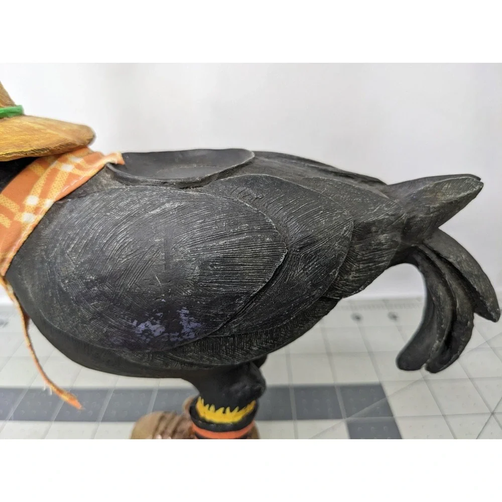 Dept 56 Crow‎ Candle Holder Lot of 2 READ Damage